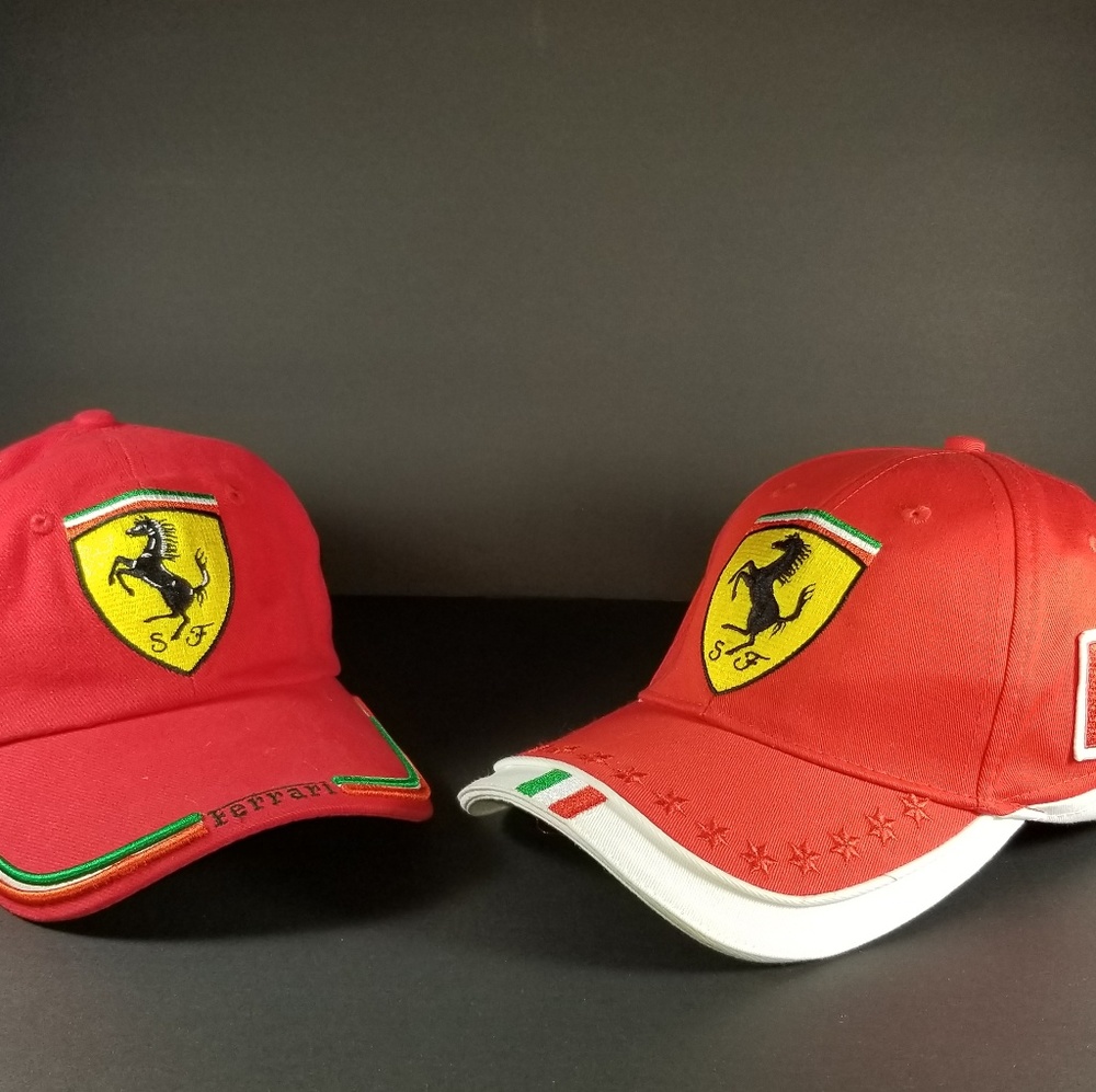 FERRARI Official Licensed Logo GEAR RED Baseball A